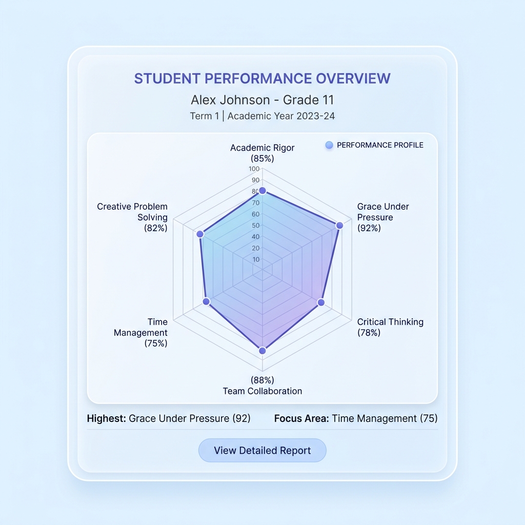 Gradebook Mockup